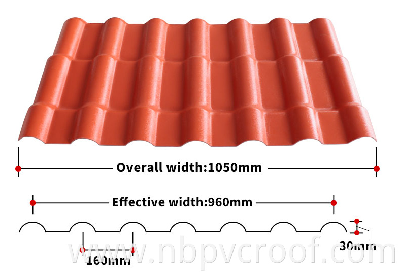 pvc roof sheet